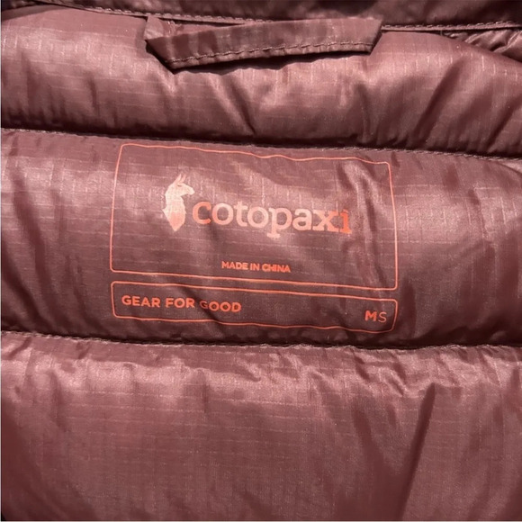 Cotopaxi Men’s Small Fuego Down Insulated Puffer Vest NWT Chestnut Spice Brown - Picture 4 of 16